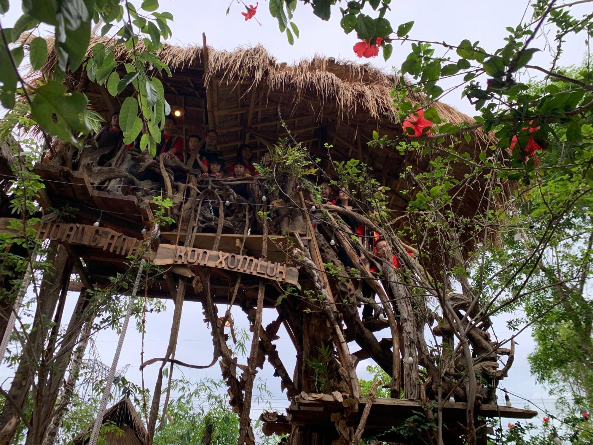 Khu Du Lich Sinh Thai, Nghi Duong Homestay Hoang Anh - Kon Xom Luh Tỉnh Kontum Kültér fotó