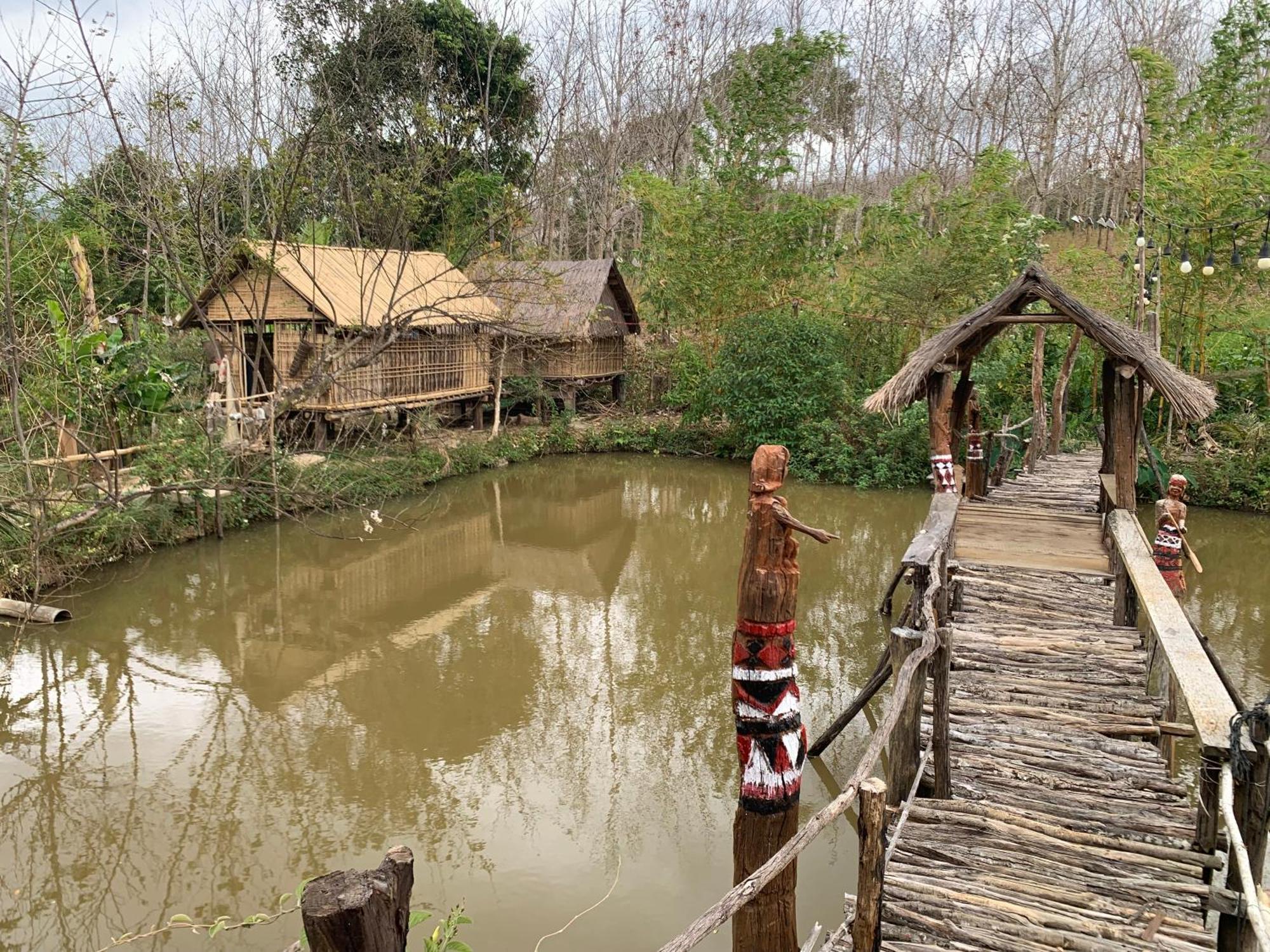 Khu Du Lich Sinh Thai, Nghi Duong Homestay Hoang Anh - Kon Xom Luh Tỉnh Kontum Kültér fotó