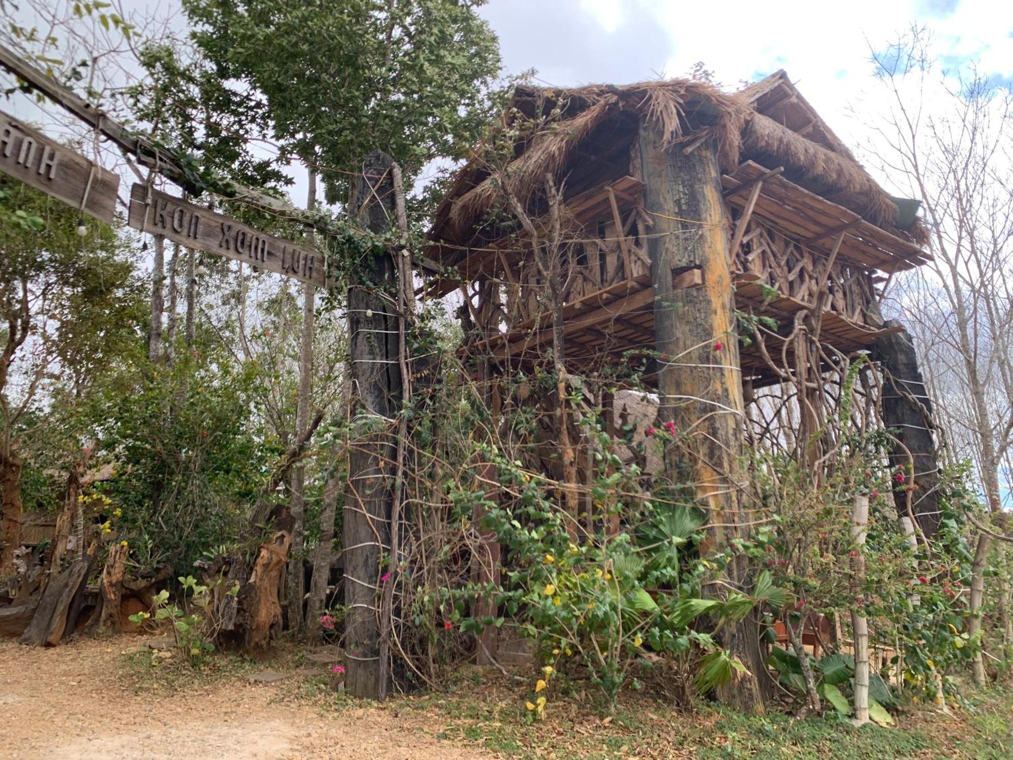 Khu Du Lich Sinh Thai, Nghi Duong Homestay Hoang Anh - Kon Xom Luh Tỉnh Kontum Kültér fotó